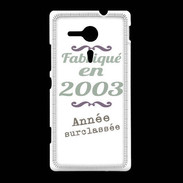 Coque Sony Xpéria SP Fabriqué en 2003 ZG