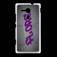Coque Sony Xpéria SP Flore Tag