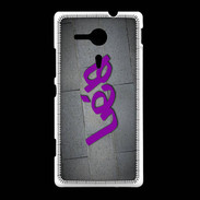 Coque Sony Xpéria SP Léa Tag