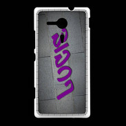 Coque Sony Xpéria SP Lucie Tag