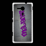 Coque Sony Xpéria SP Mélanie Tag