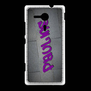 Coque Sony Xpéria SP Pauline Tag