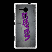 Coque Sony Xpéria SP Valérie Tag