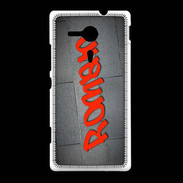 Coque Sony Xpéria SP Romain Tag