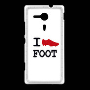 Coque Sony Xpéria SP I love Foot 2