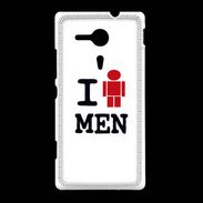 Coque Sony Xpéria SP I love Men