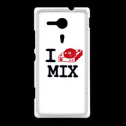 Coque Sony Xpéria SP I love Mix