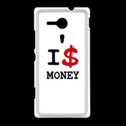 Coque Sony Xpéria SP I love Money