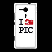 Coque Sony Xpéria SP I love Pic