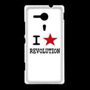 Coque Sony Xpéria SP I love Revolution