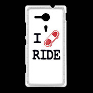 Coque Sony Xpéria SP I love Ride