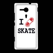 Coque Sony Xpéria SP I love Skate