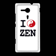 Coque Sony Xpéria SP I love Zen