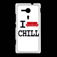 Coque Sony Xpéria SP I love Chill