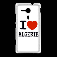 Coque Sony Xpéria SP I love Algérie