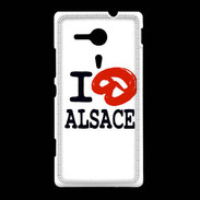 Coque Sony Xpéria SP I love Alsace 2