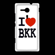 Coque Sony Xpéria SP I love BKK