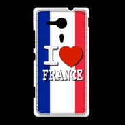 Coque Sony Xpéria SP I love France 2