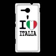 Coque Sony Xpéria SP I love Italia 2