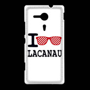 Coque Sony Xpéria SP I love Lacanau 2