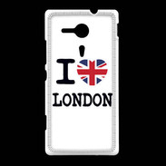 Coque Sony Xpéria SP I love London 3