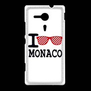 Coque Sony Xpéria SP I love Monaco 2