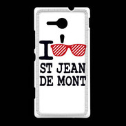 Coque Sony Xpéria SP I love Saint Jean de Mont 2