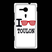 Coque Sony Xpéria SP I love Toulon 2