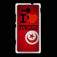 Coque Sony Xpéria SP I love Tunisie 3