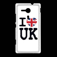 Coque Sony Xpéria SP I love UK 3