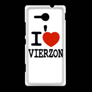 Coque Sony Xpéria SP I love Vierzon