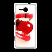 Coque Sony Xpéria SP Bouche sexy PR10
