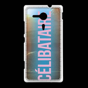 Coque Sony Xpéria SP Célibataire rose ZG