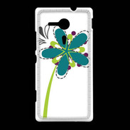 Coque Sony Xpéria SP fleurs 2