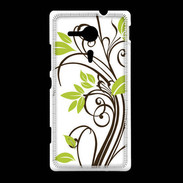 Coque Sony Xpéria SP motif floral 1