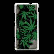 Coque Sony Xpéria SP Feuilles de cannabis 50