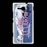 Coque Sony Xpéria SP Je ride Le Lioran ZG