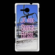 Coque Sony Xpéria SP Je ride Super-Besse ZG