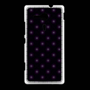 Coque Sony Xpéria SP losange rose