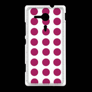 Coque Sony Xpéria SP pois rouge