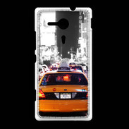 Coque Sony Xpéria SP Vue d'un taxi à New York PR 10