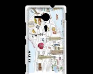 Coque Sony Xpéria SP Plan de ville de New York