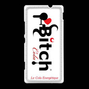Coque Sony Xpéria SP I love Bitch Cola