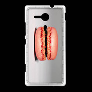 Coque Sony Xpéria SP Macaron orange PR