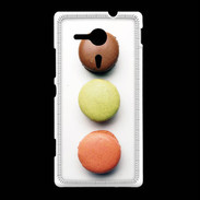 Coque Sony Xpéria SP Trio de macarons PR