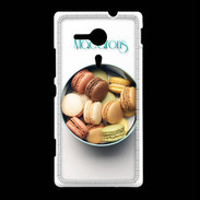 Coque Sony Xpéria SP Macarons Servez-vous PR 10