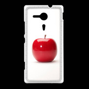 Coque Sony Xpéria SP Belle pomme rouge PR