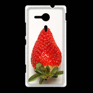 Coque Sony Xpéria SP Belle fraise PR