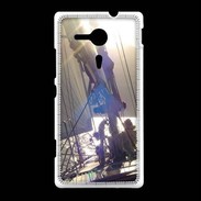 Coque Sony Xpéria SP DP Voilier face au soleil