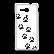 Coque Sony Xpéria SP pattes de chats/chiens 1